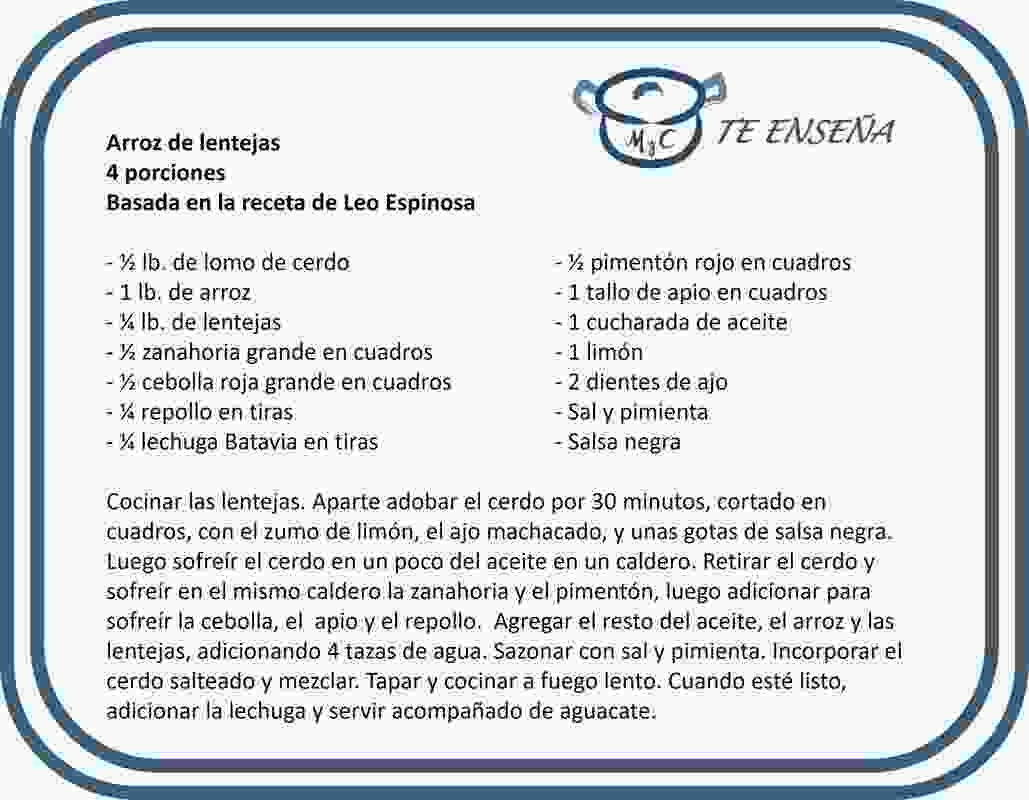 Recetas